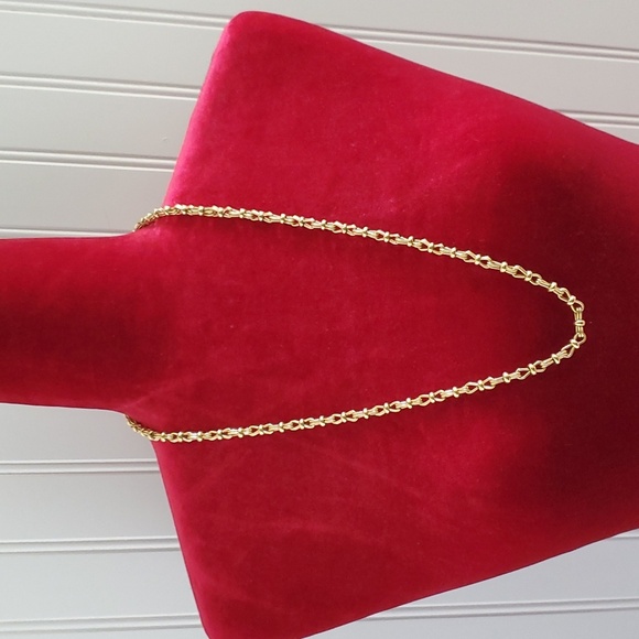 Authentic Vintage Givenchy Gold Necklace - Picture 2 of 8
